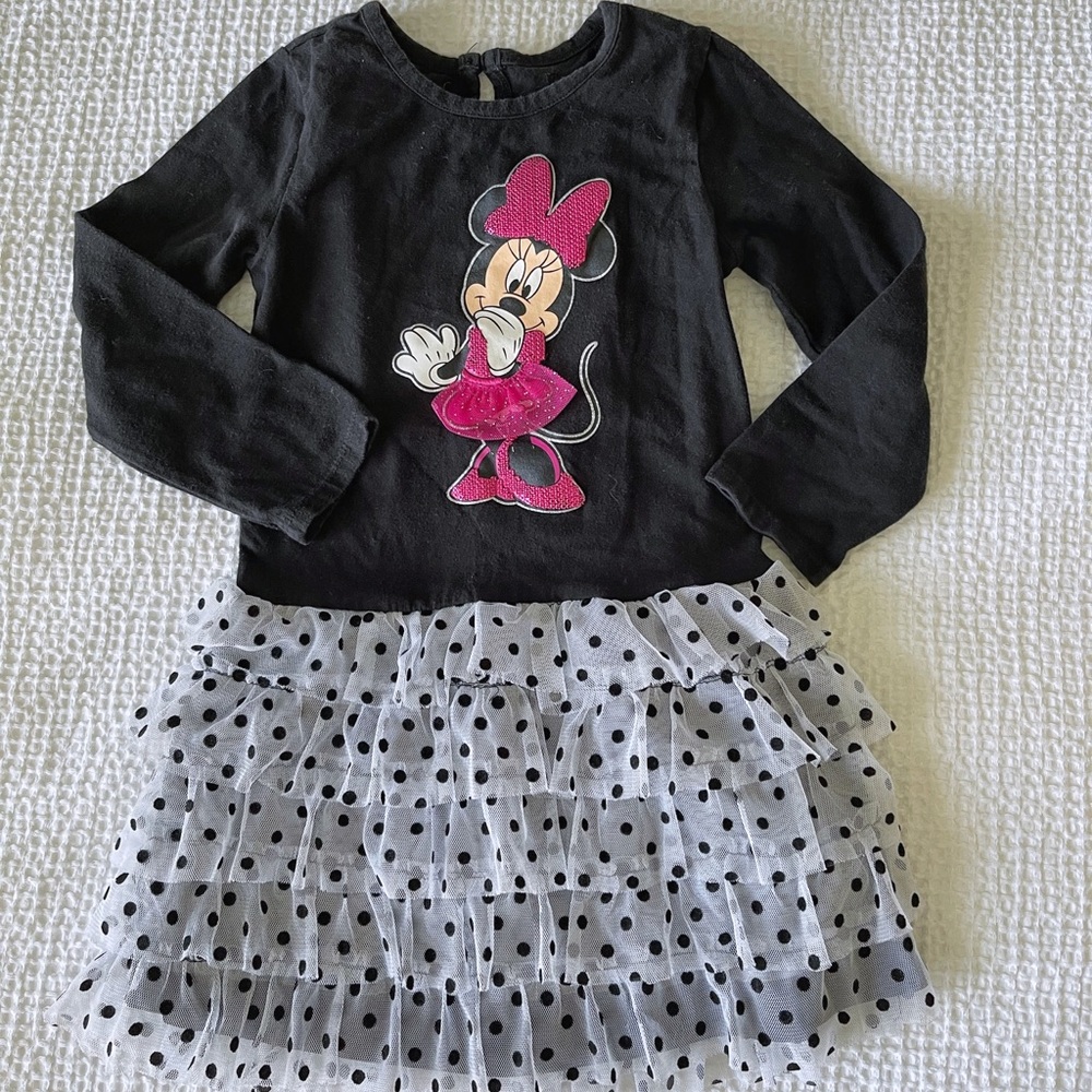 โ Sold โ Disney Minnie Toddler Dress - Picture 1 of 2